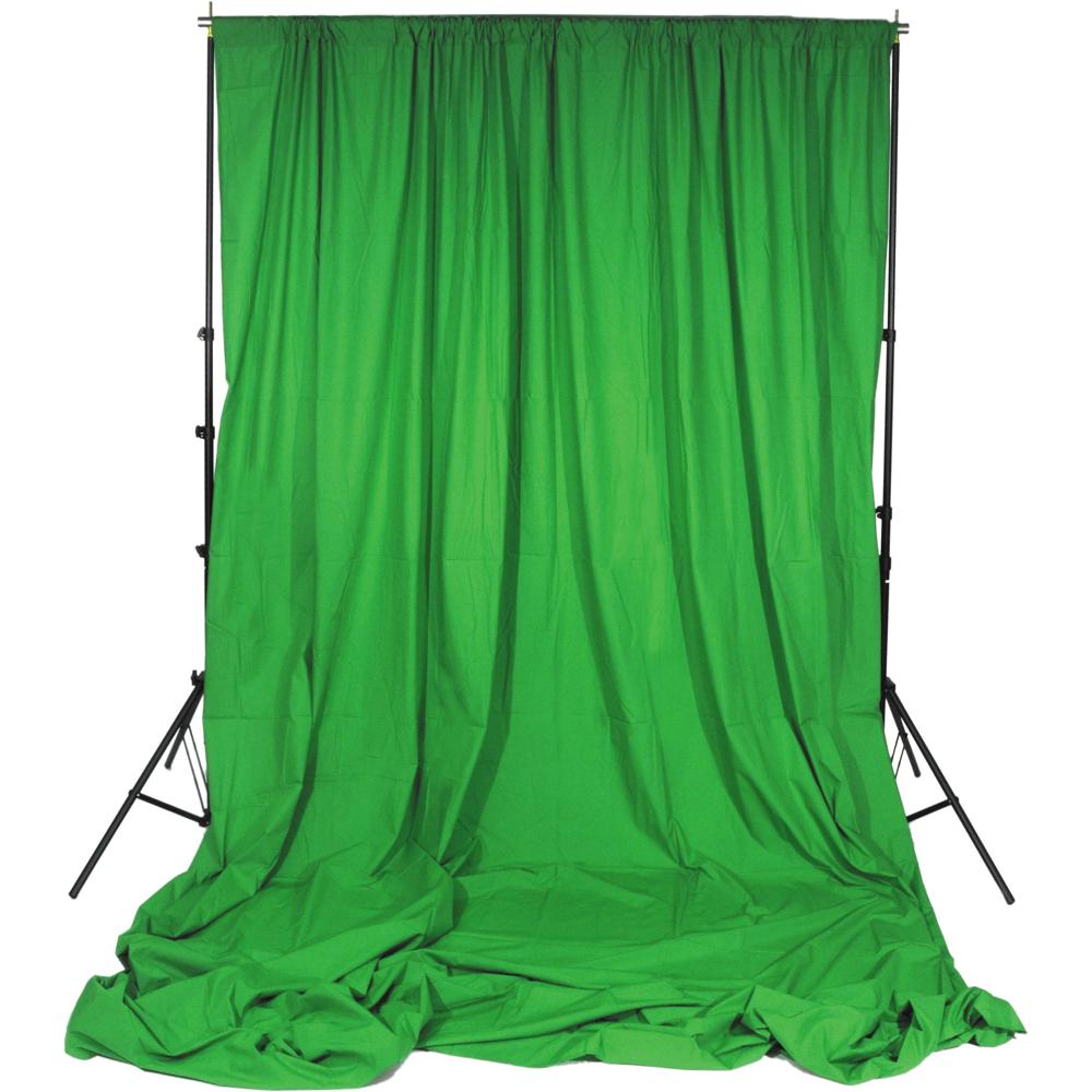 Impact Kit de Soporte para Fondo 10 x 24' Chroma Green con Tela y Soportes
