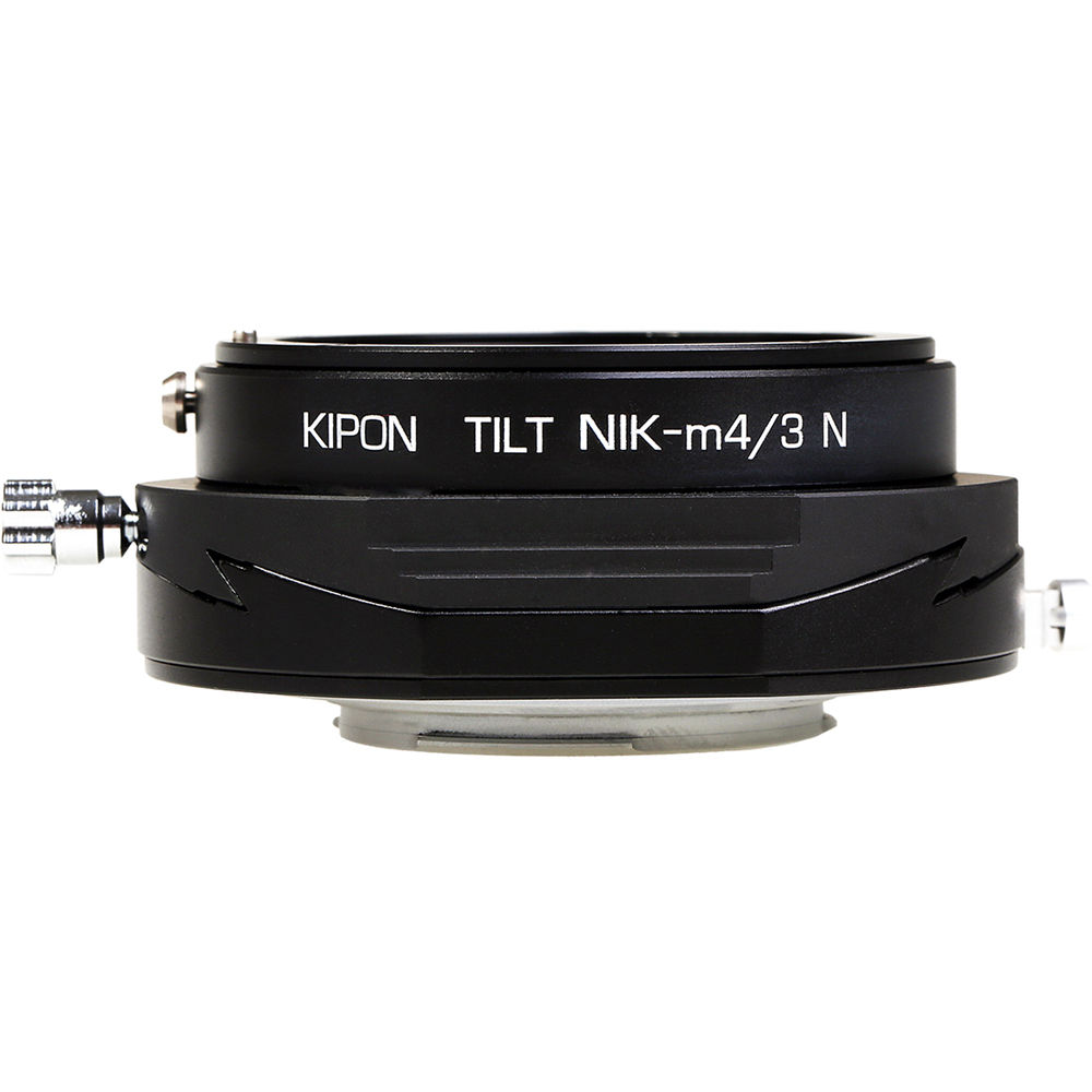 KIPON Adaptador de Montura de Lente Tilt para Lentes Nikon F a Micro Cuatro Tercios - Rota