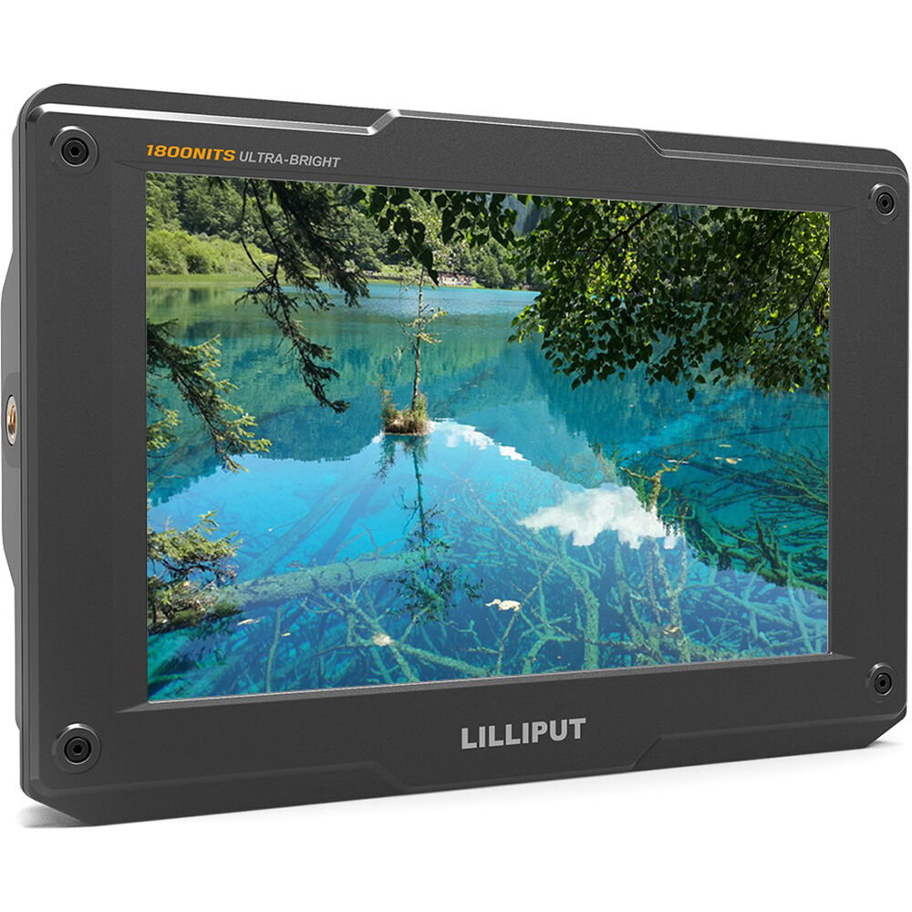 Lilliput H7 Monitor 7"" 4K HDMI Ultrabright 1800 cd/m², 1200:1 Contraste, Soporte HDR y 3D