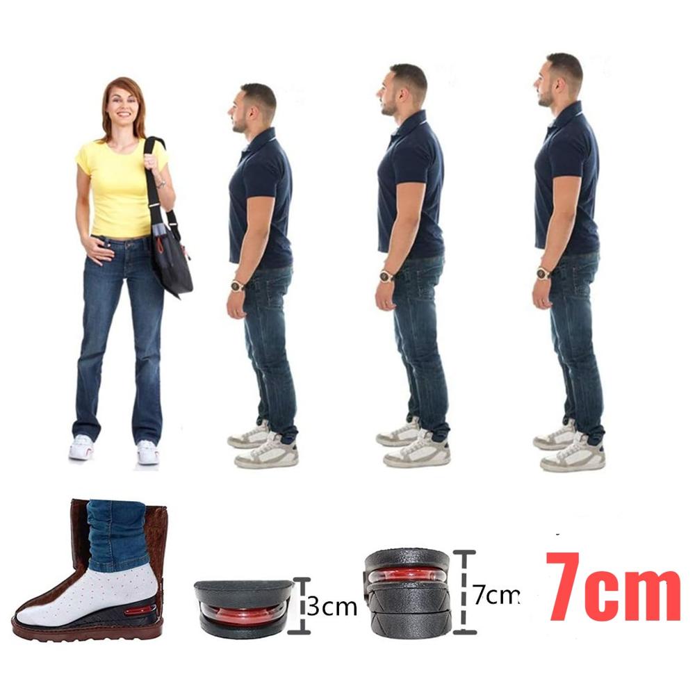 Plantillas Crece Estatura 7cm Elevate Shoes - Ajustables con Cápsula de Aire