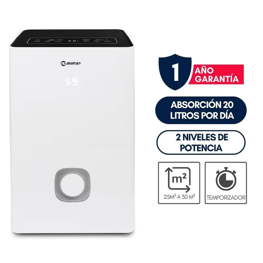 Deshumedecedor DM-225W 4 L 25 a 30 m2