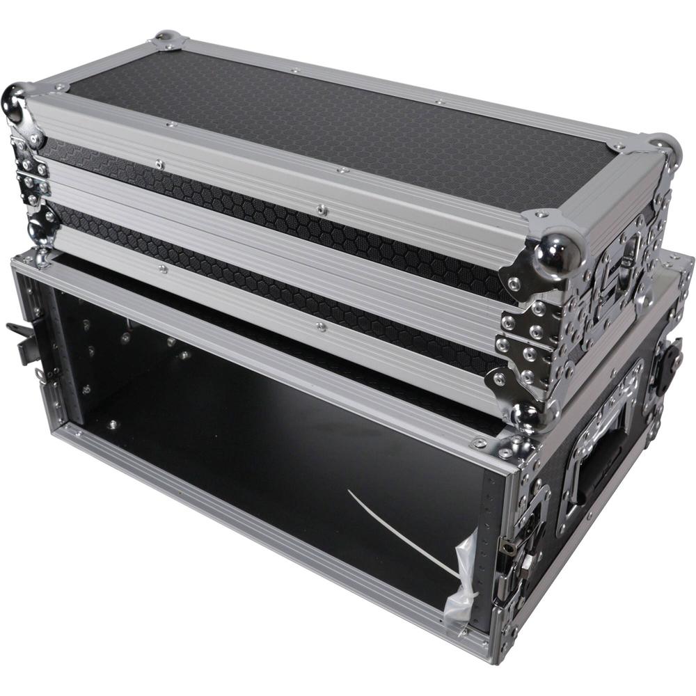 ProX Rack Case X-4UE Deluxe 4U 14"" Profundidad, Plywood Laminado, Asa Recesada