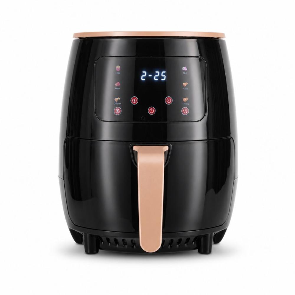 Freidora de Aire Inteligente 2400W TESKA TK-389N 6 Litros Pantalla Táctil LCD Negro