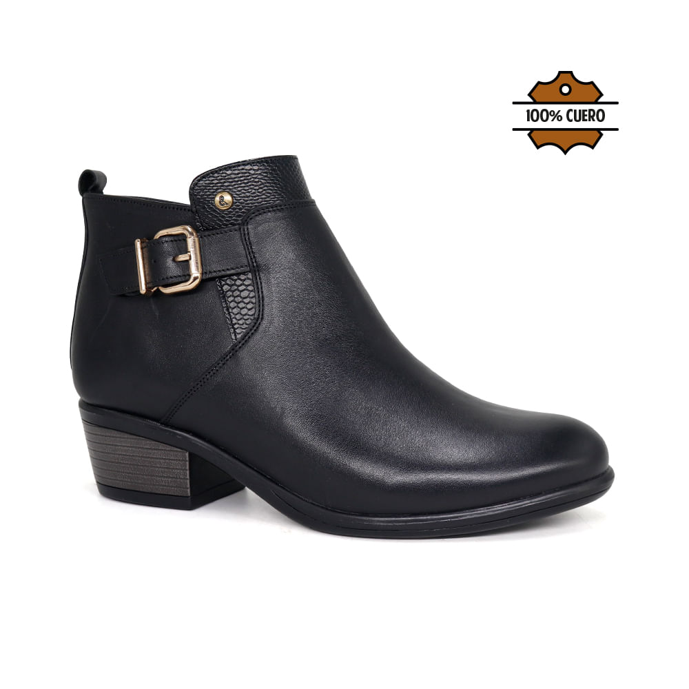 Botines Casuales Mujer JA26Q2-BT248 Negro 39