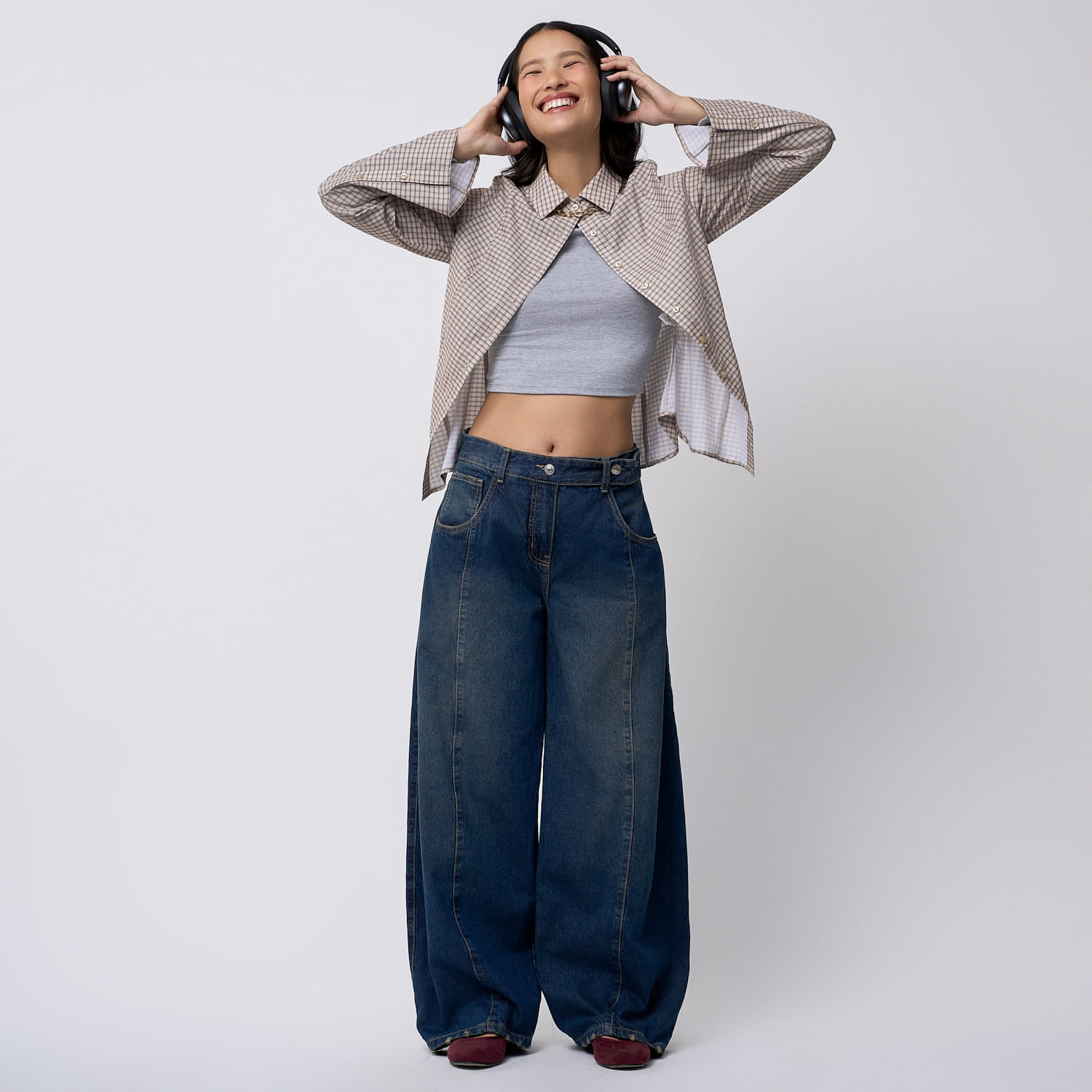 Jean Mujer Dusty Hypnotic Baggy