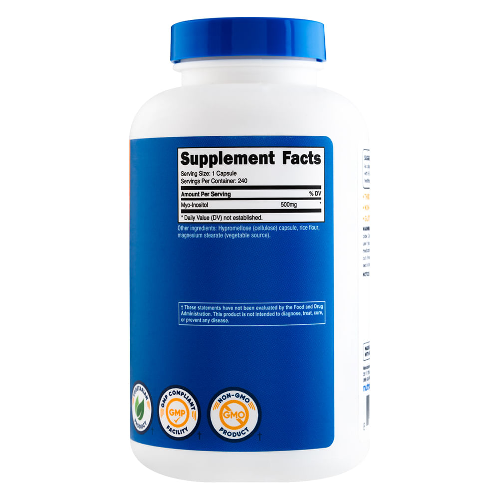 Inositol - Nutricost - 240 Cápsulas