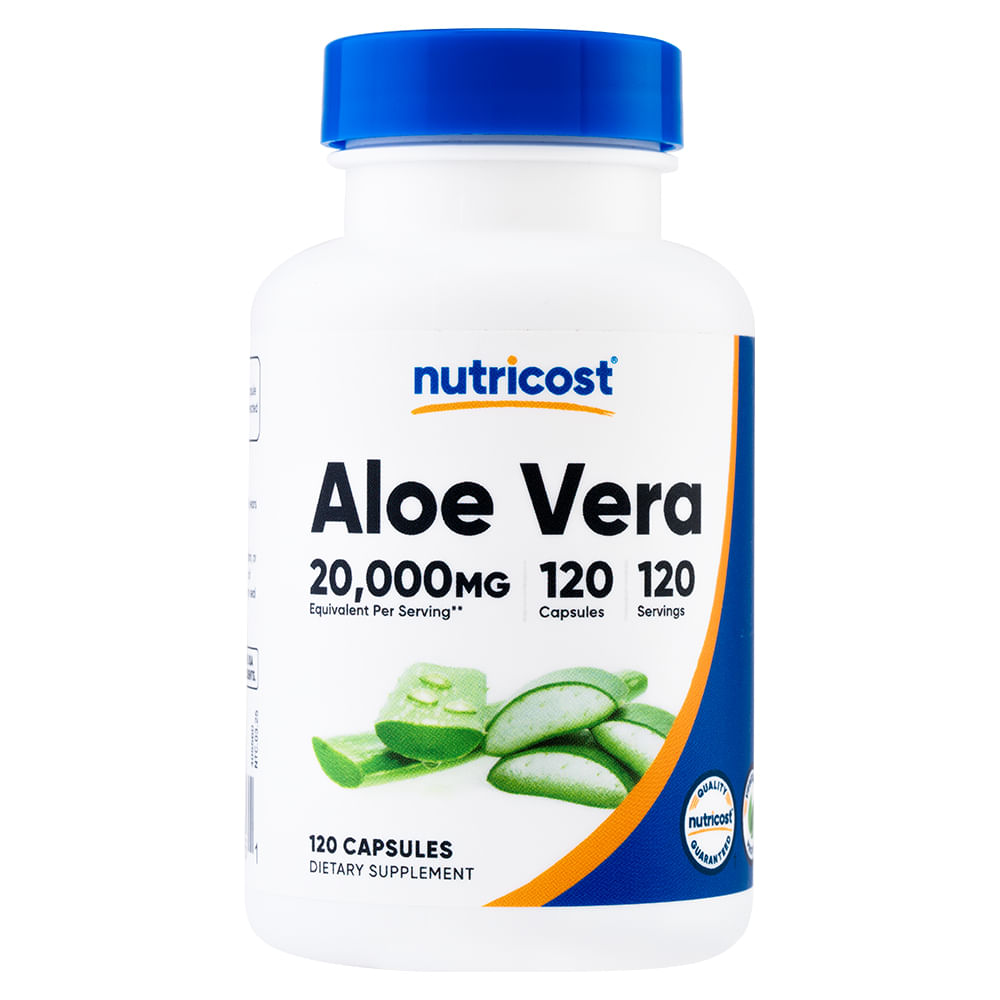 Extracto Aloe Vera - Nutricost - 120 Cápsulas NTC2781