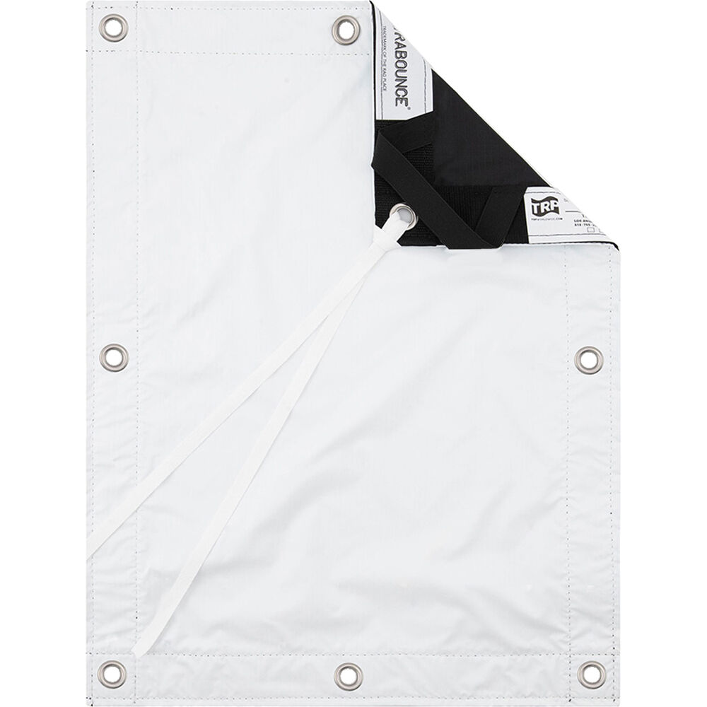 TRP WORLDWIDE UltrBounce 8 x 8' - Tela Nylon Ligera y Resistente al Calor, Lado Negro para