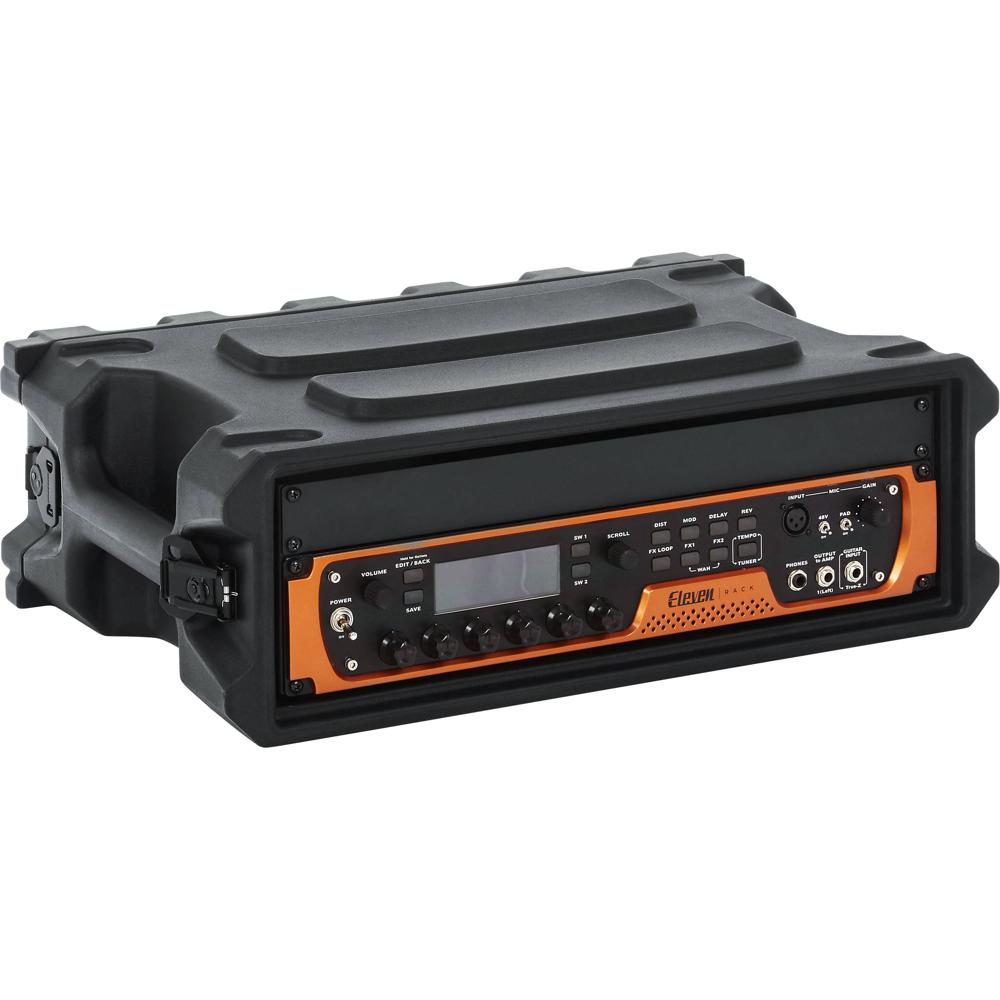Gator Pro-Series Rack Case 3 RU 13"" Profundidad, Diseño Roto-Molded de Polietileno Milita