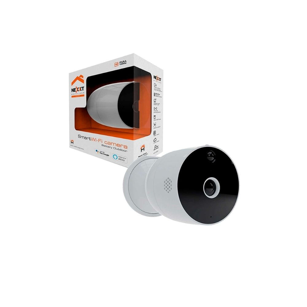Cámara de Seguridad Inteligente Nexxt Solutions NHC-O630 Wi-Fi - Blanco