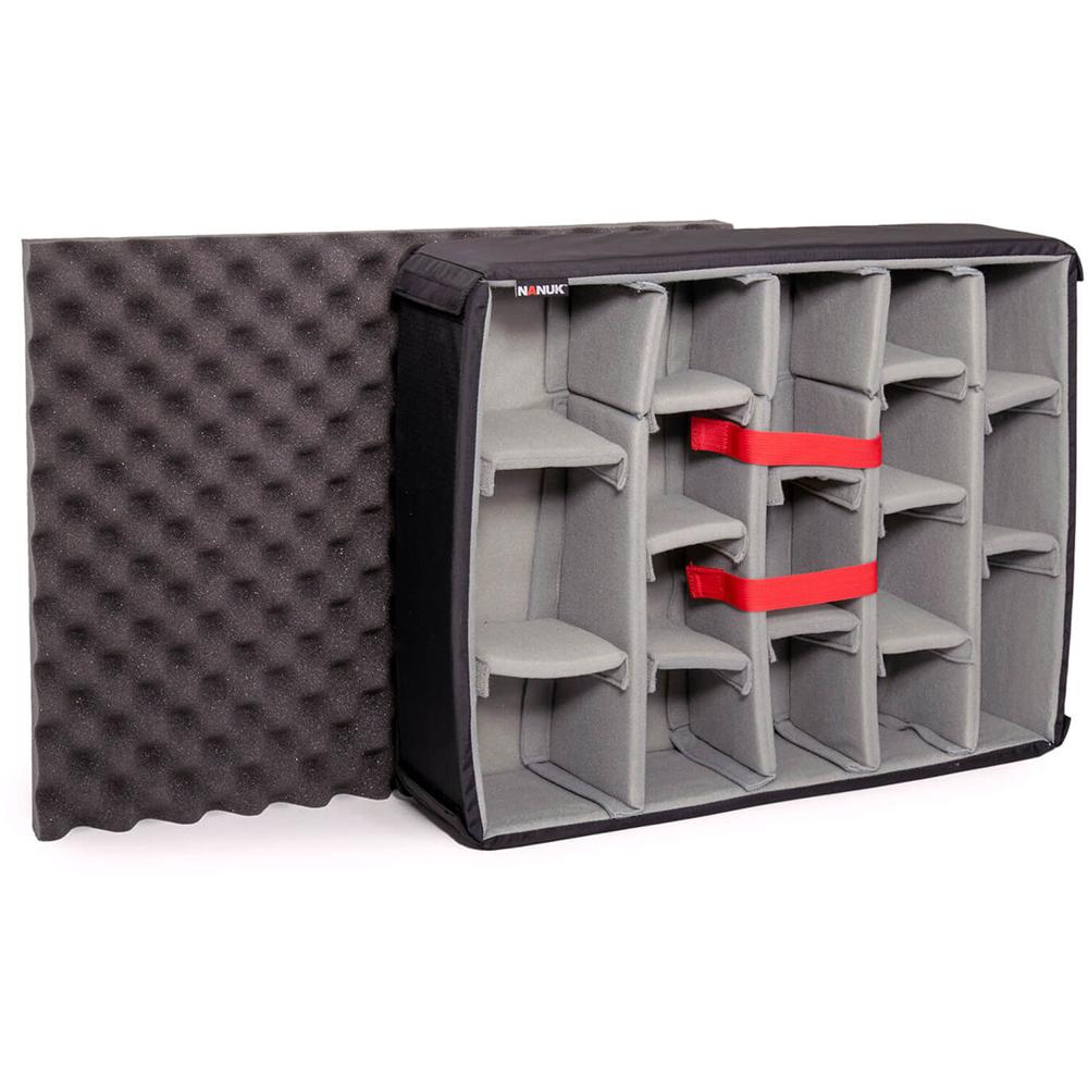 Nanuk Divider Insert Padded para Estuche 945 - Divisores Ajustables, Base Protectora, Espu