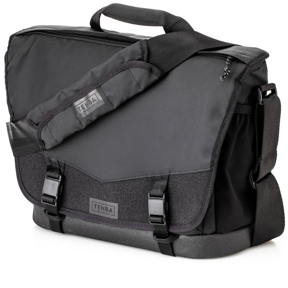 Tenba Messenger Bag DNA 13 para Cámara DSLR - Negro, con Inserto Padded Removible, Capaci