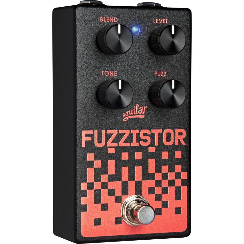 Aguilar Fuzzistor Bass Fuzz Pedal - Distorsión de Transistor de Silicona, Control de Nive