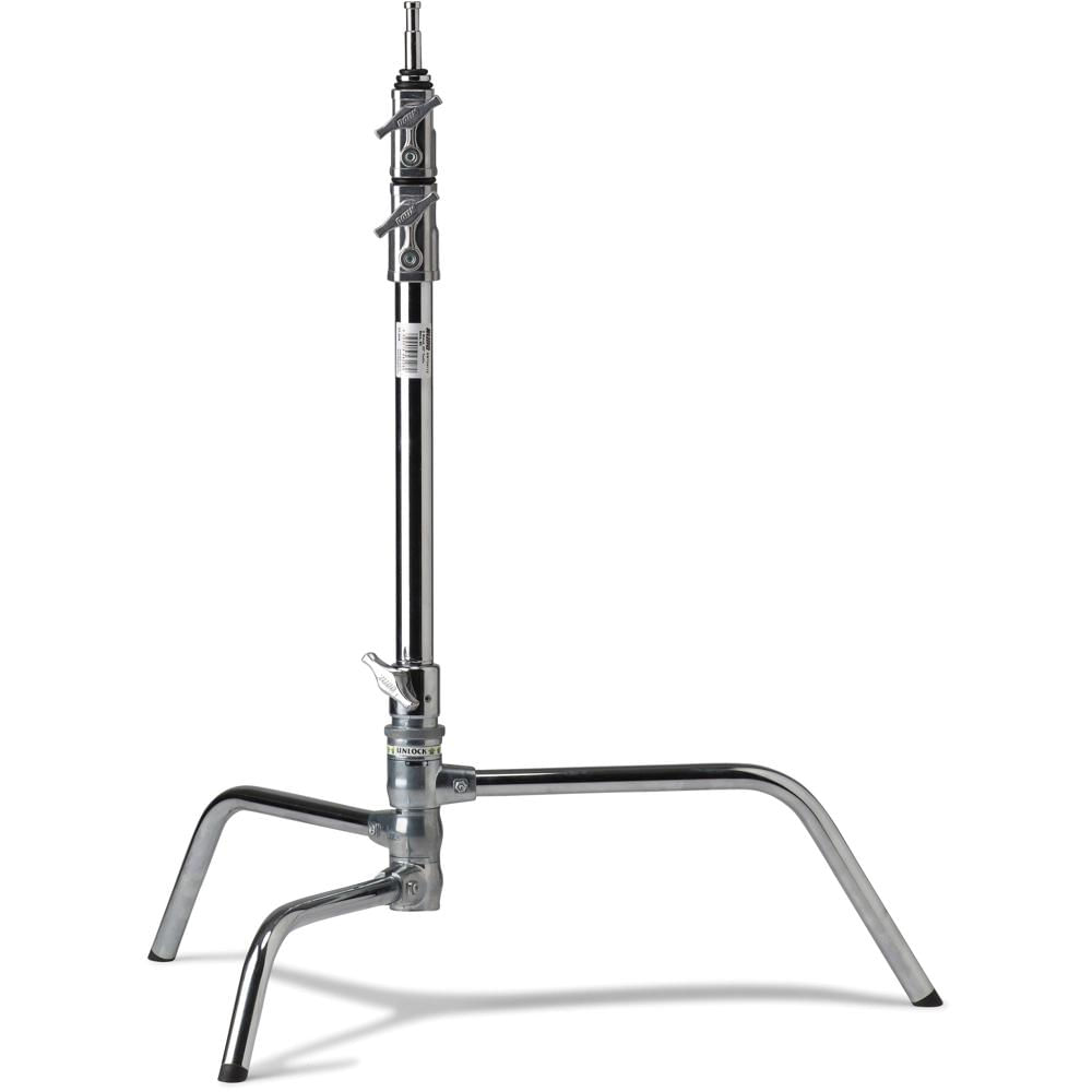 Kupo C-Stand Master con Base Turtle 20"" - Capacidad de Carga 22 lb, Altura Máxima 68.1""