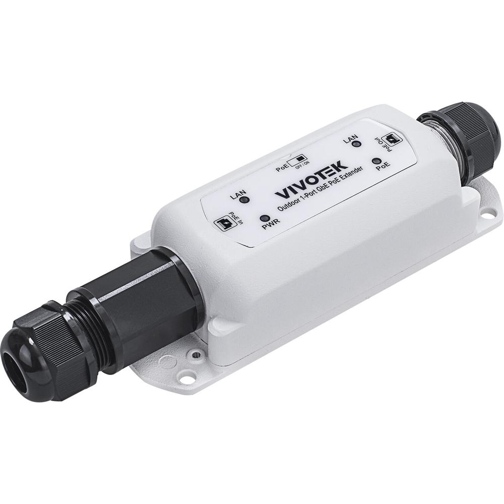 Vivotek AP-GXC-0150 Extensor PoE Exterior 1-Port GE con 985' de extensión