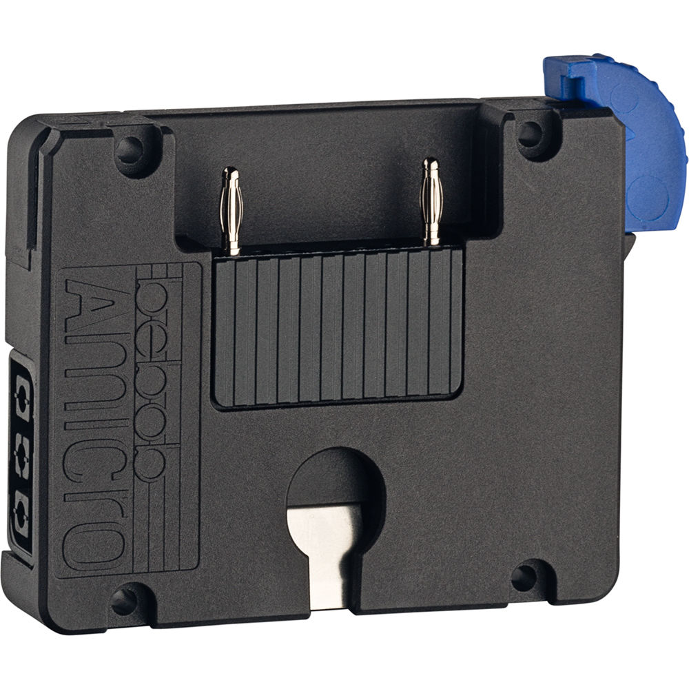 Bebob Amicro Battery Plate con 2 D-Taps Twist (Gold Mount) - Compatible con Baterías Micr