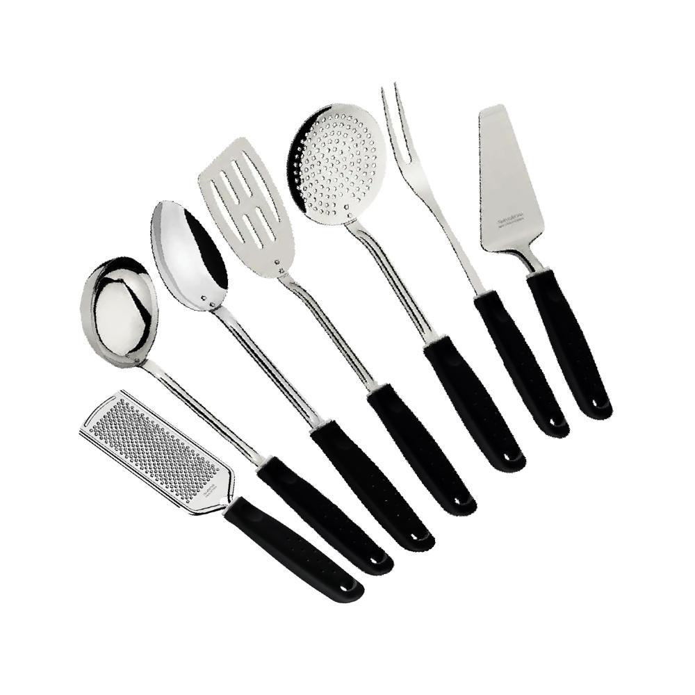 Set de Cucharones TRAMONTINA Multifuncional Acero Inoxidable 7 Piezas
