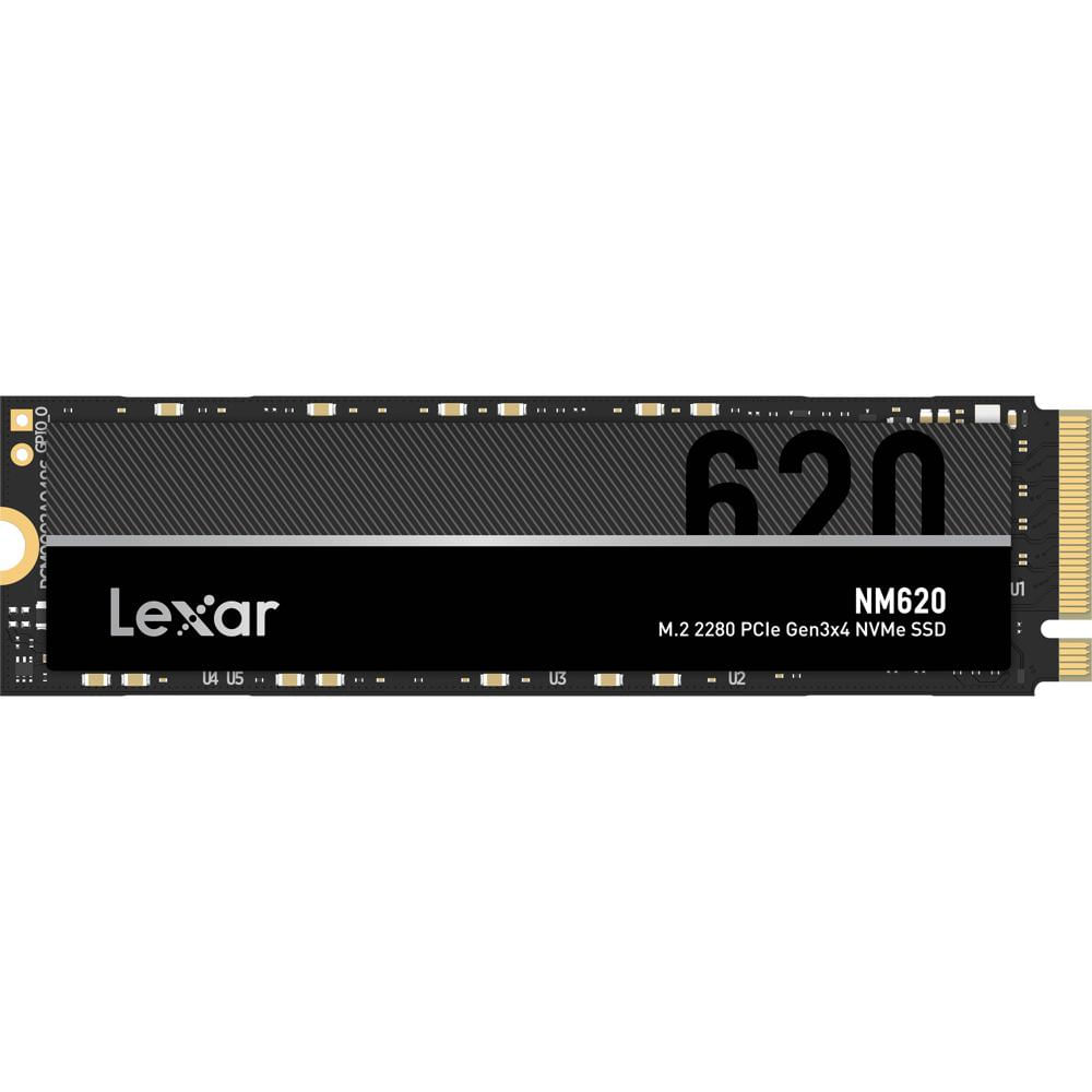 Lexar NM620 1TB NVMe PCIe 3.0 M.2 SSD - Lectura hasta 3500 MB/s, Escritura hasta 3000 MB/s