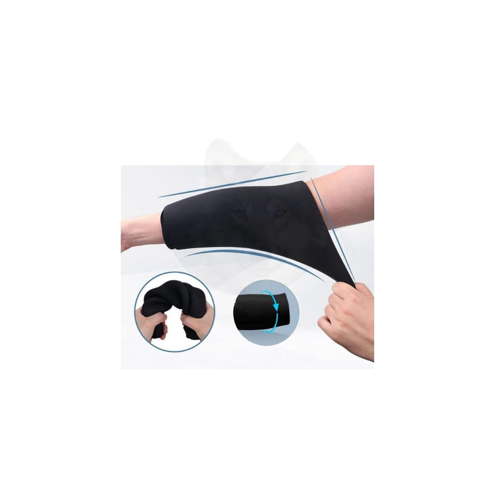 Codera de Gel para Terapia Frío Calor Color Negro