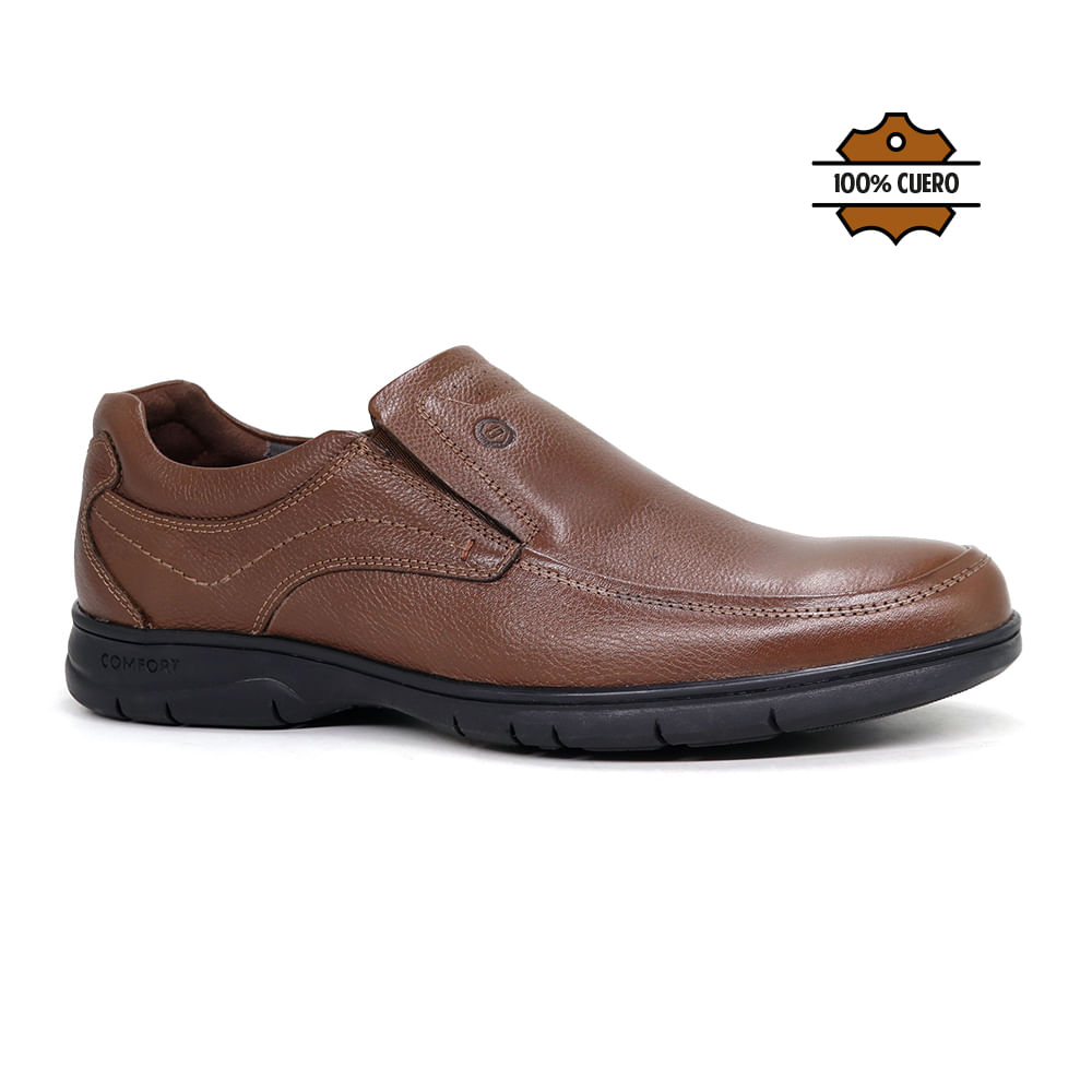 Zapatos Mocasines Casuales Hombre DRT5-CL26Q3 Marrón 40