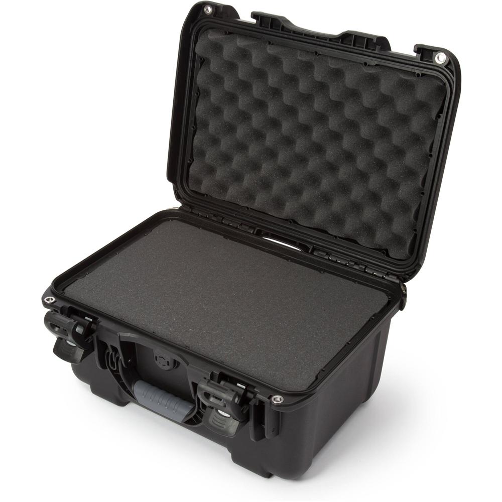 Nanuk 918 Funda Dura con Espuma Interior Negra 21L, Impermeable IP67, Resina NK-7, 2 Pesti