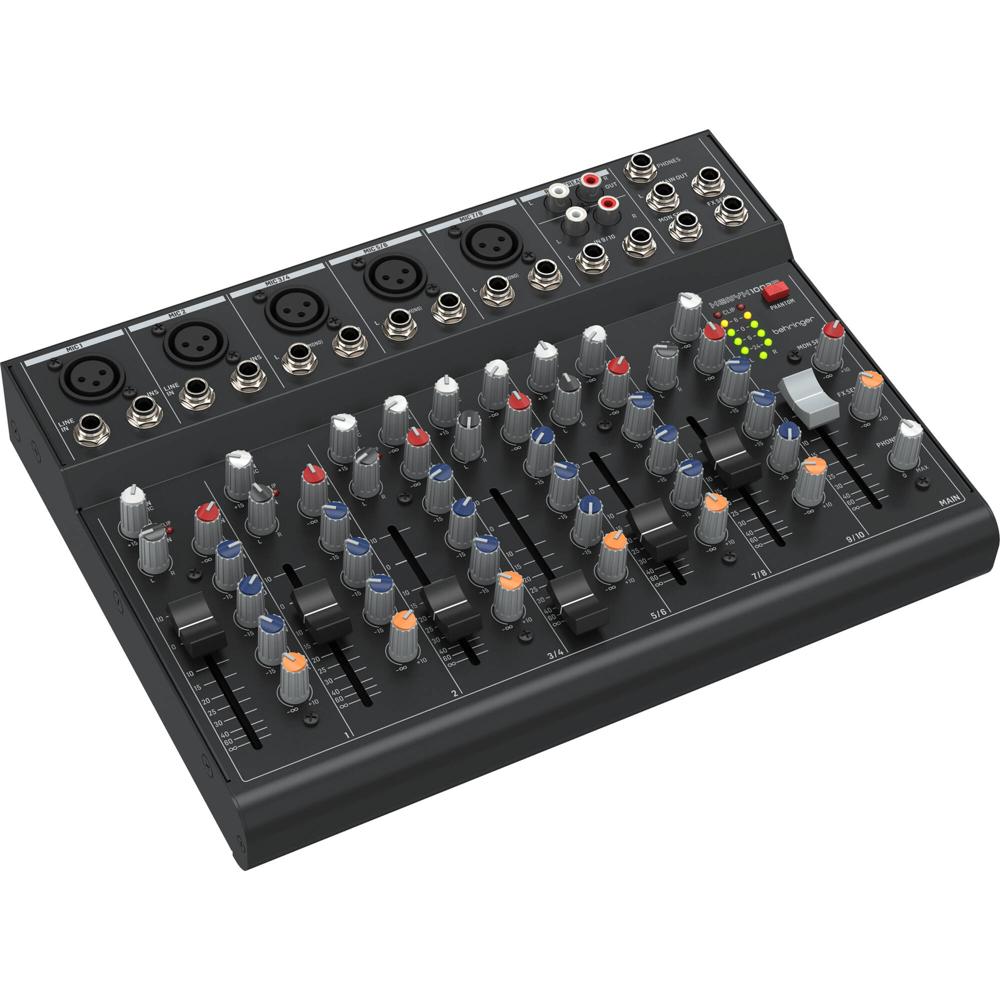 Behringer Mezclador Analógico XENYX 1003B con 5 Preamplificadores y 10 Canales de Entrada