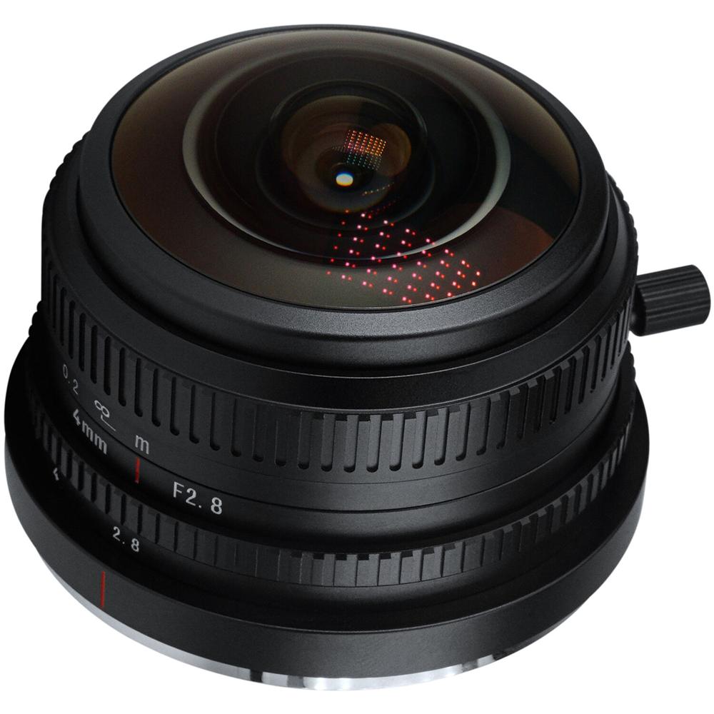 7Artisans Lente Fisheye Circular 4mm f/2.8 para Micro Cuatro Tercios - 225° Ángulo de Vi