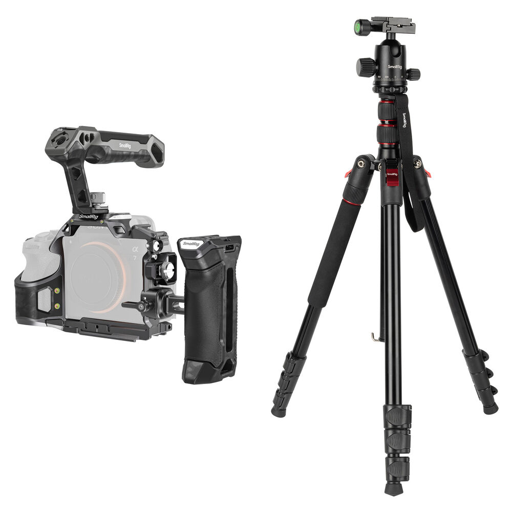SmallRig Cage Kit Avanzado ""Rhinoceros"" con Trípode CT-20 para Sony a7 V, a7R V y a7 IV -
