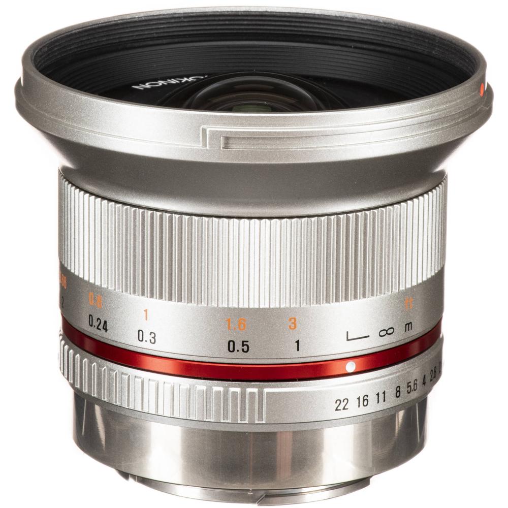 Rokinon 12mm f/2.0 NCS CS Lente para Montura Fujifilm X - 18mm (Equivalente 35mm), Apertur