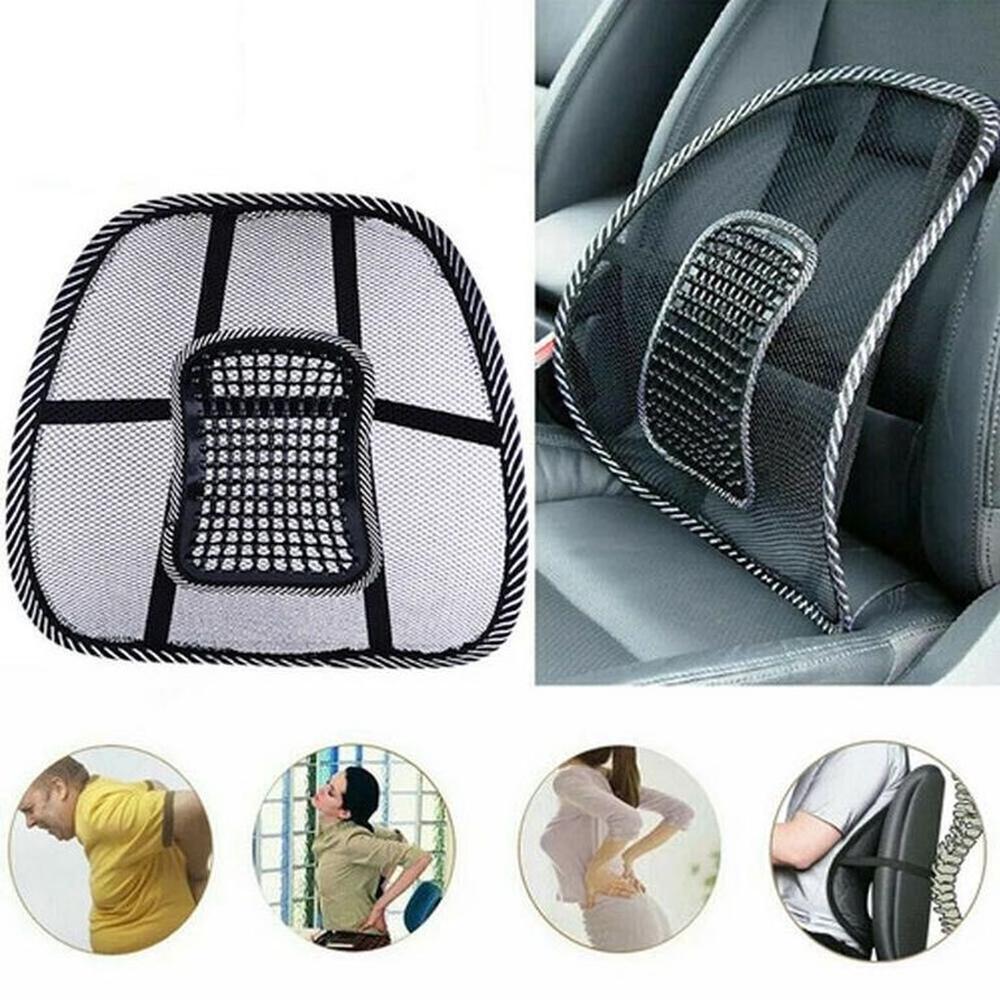 Cojin Lumbar De Malla Para Silla Y Auto