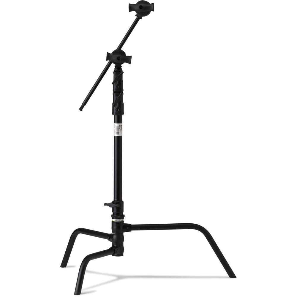 Kupo C-Stand Turtle Base Kit 20"" 5.7' - Brazo de agarre de 20"" y cabeza de agarre de 2.5""