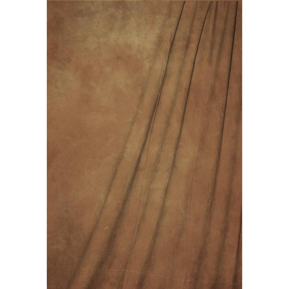 Savage Fondo Muslin Pintado a Mano #10 Infinity 10 x 20' Mottled Brown