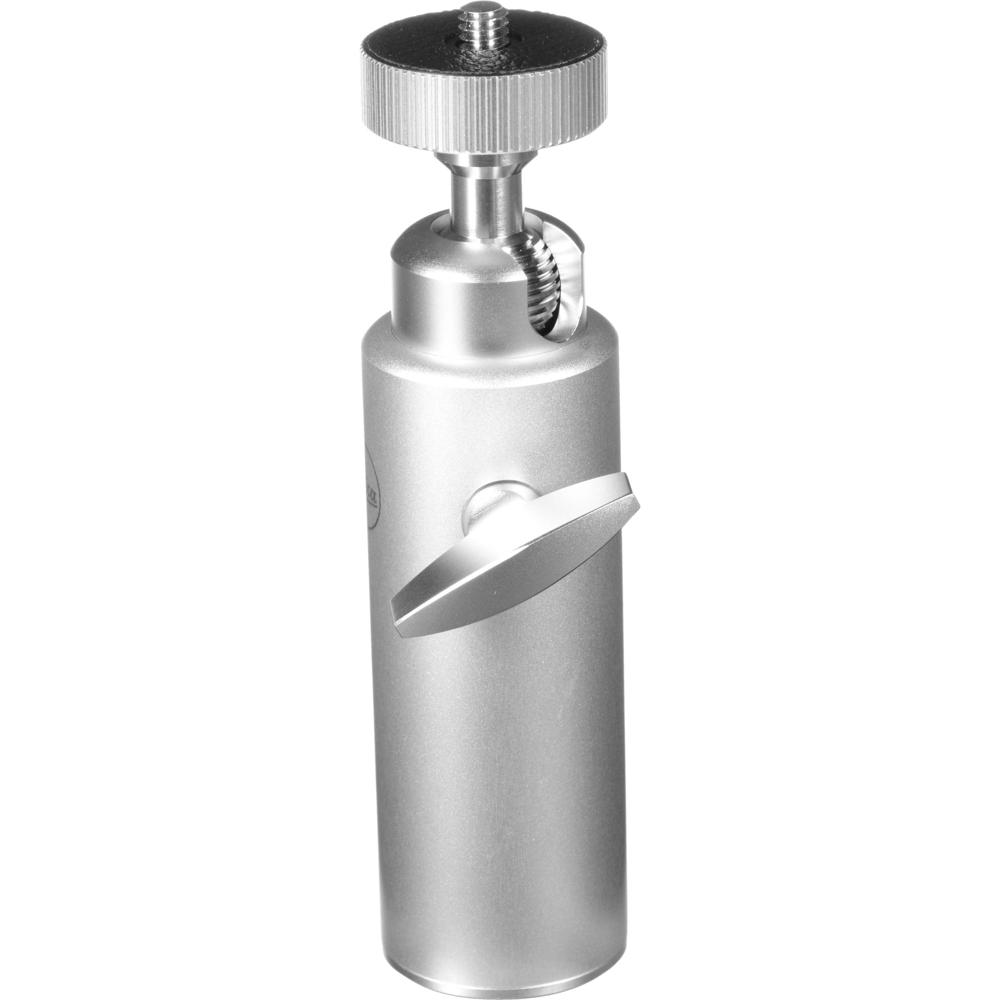 Leica Ball Head 18 Largo Plata - Capacidad de Carga 15.4 lb, Altura Máxima 5.3""