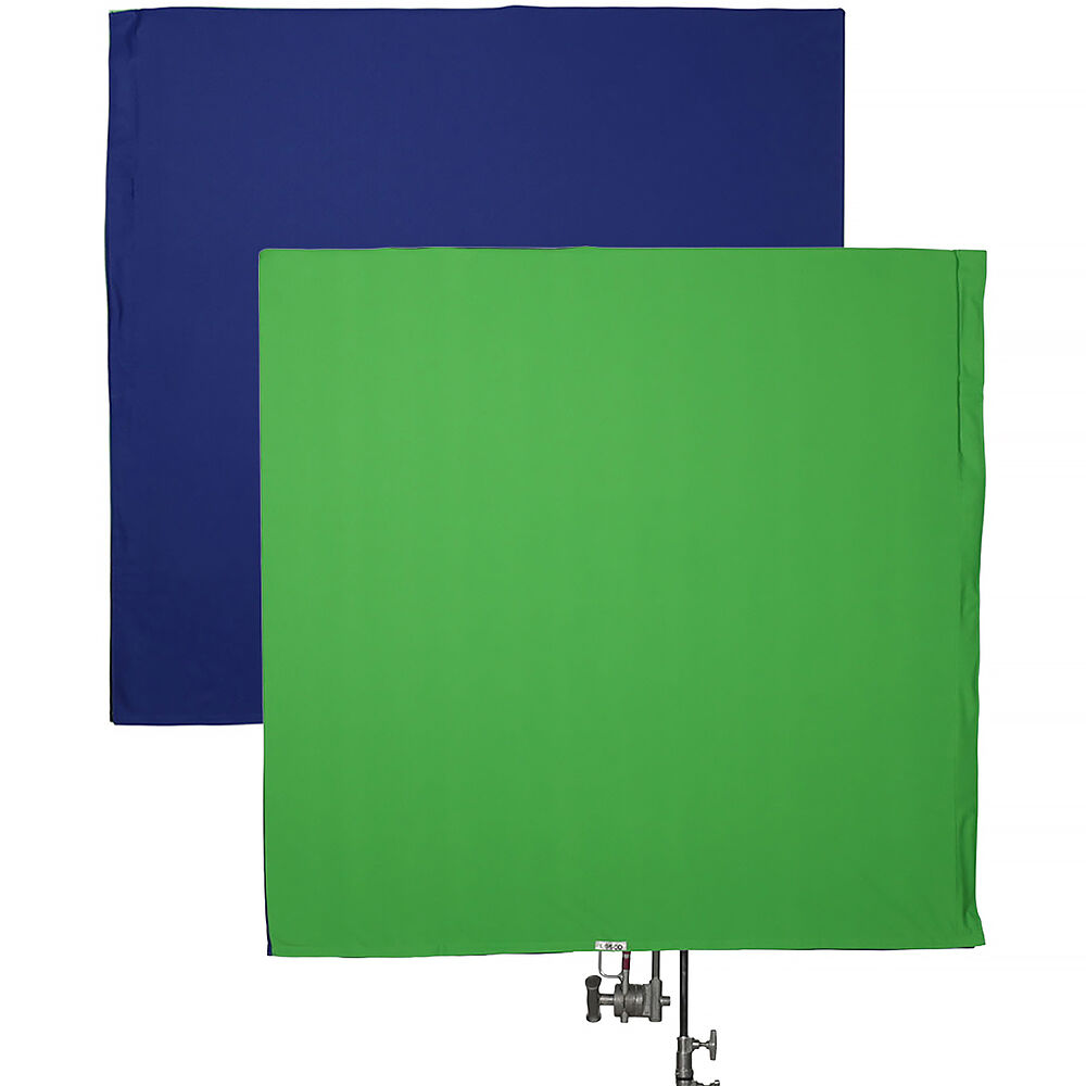 Rosco Slidey 48 x 48"" Pantalla Chroma Key Doble Cara Verde y Azul
