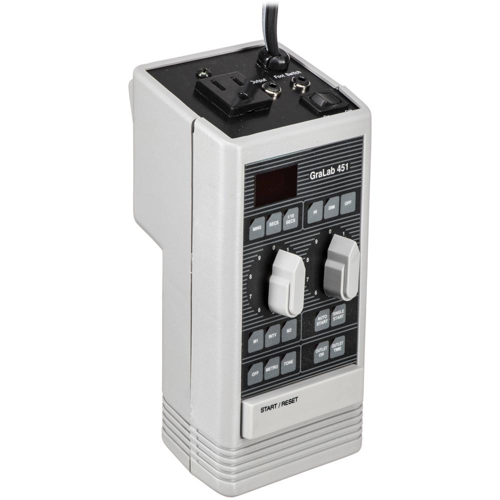 GraLab Temporizador Electrónico 451R con Doble Memoria y Metronomo