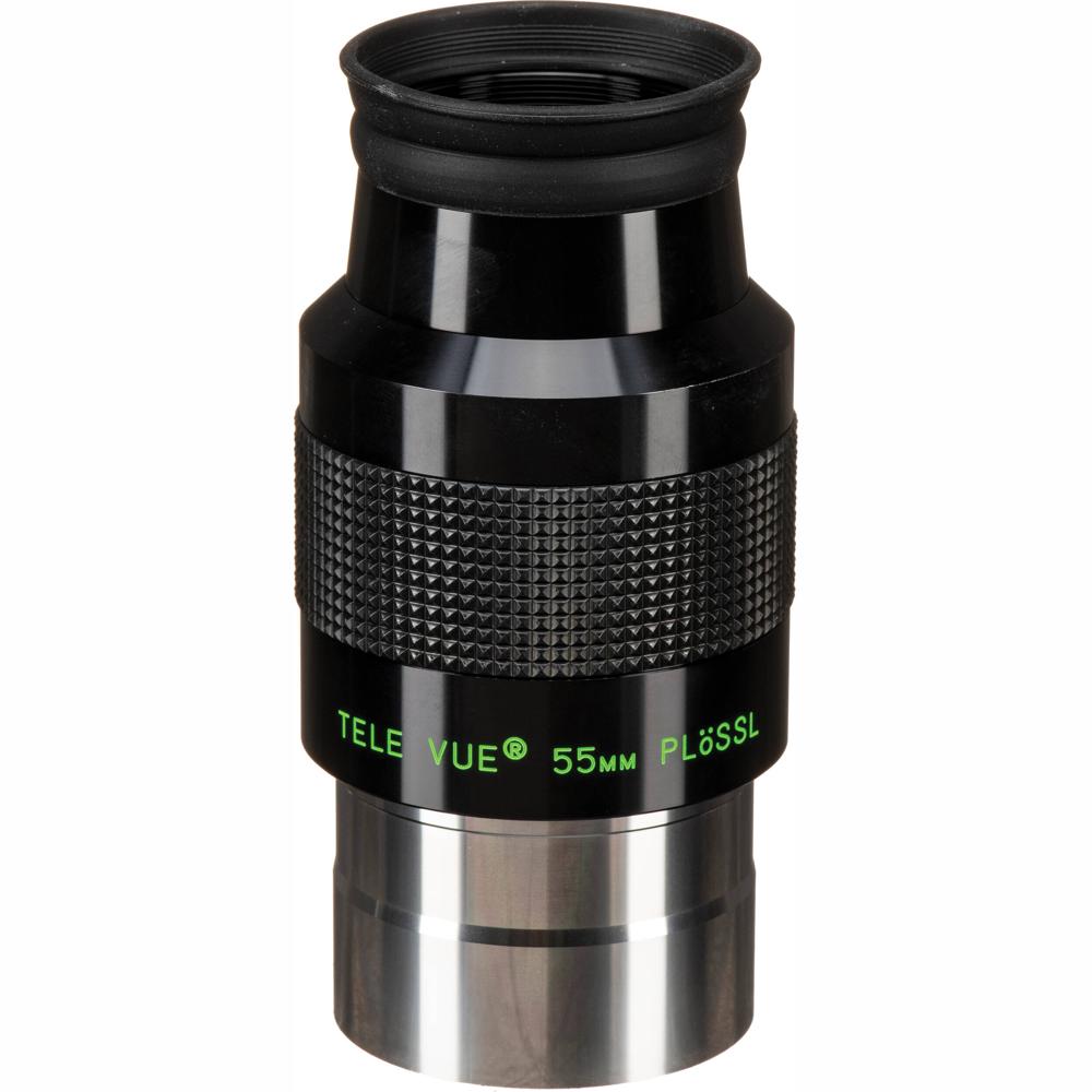 Tele Vue Plossl 55mm Ocular 2"" - 50° Campo Visual, 38mm de Distancia de Ojos, Óptica Mul