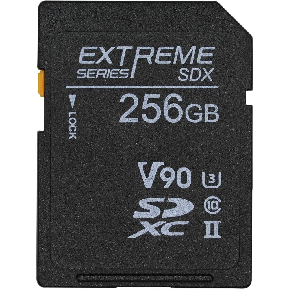 Novachips Tarjeta de Memoria SDXC 256GB Extreme UHS-II V90 - Velocidades de Lectura 280 MB