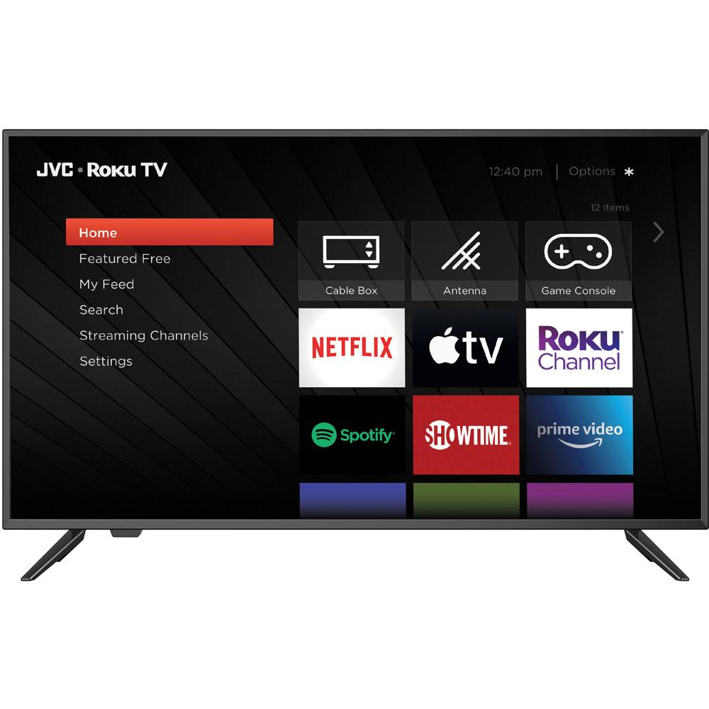 JVC MAR205 Televisor LED Smart HD de 32"" con Roku TV, Panel LCD 1366 x 768, 3 HDMI, Wi-Fi