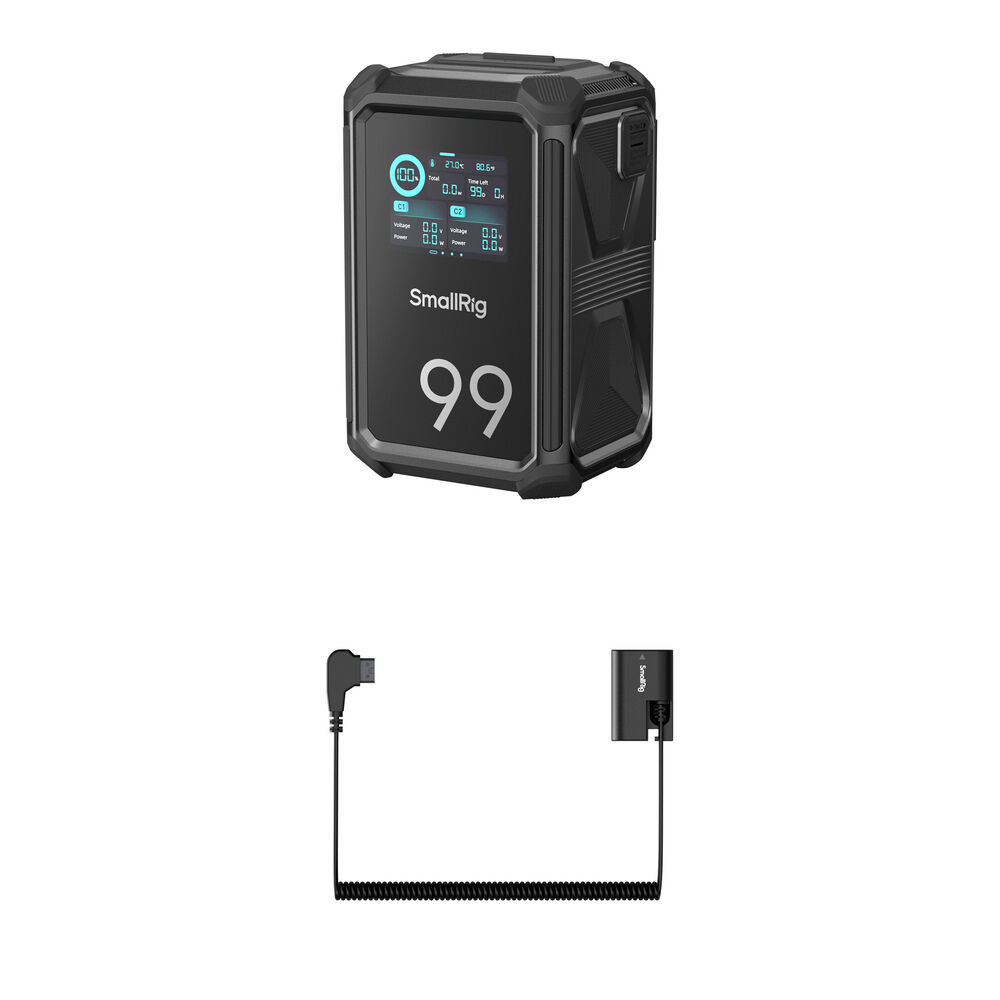 SmallRig X-Touch X99 Batería V-Mount 99Wh + Dummy Battery LP-E6NH