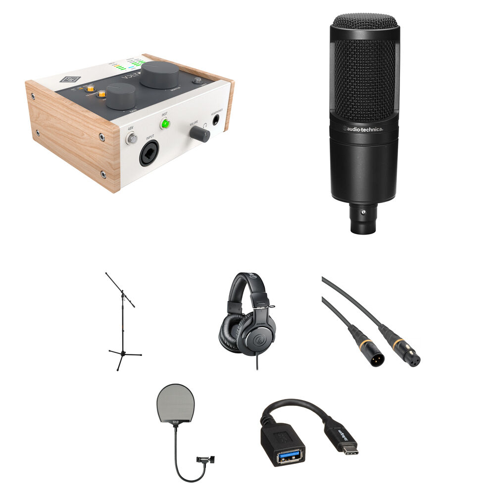 Universal Audio Volt 176 Interfaz de Audio/MIDI 1x2 USB-C con Kit de Composición