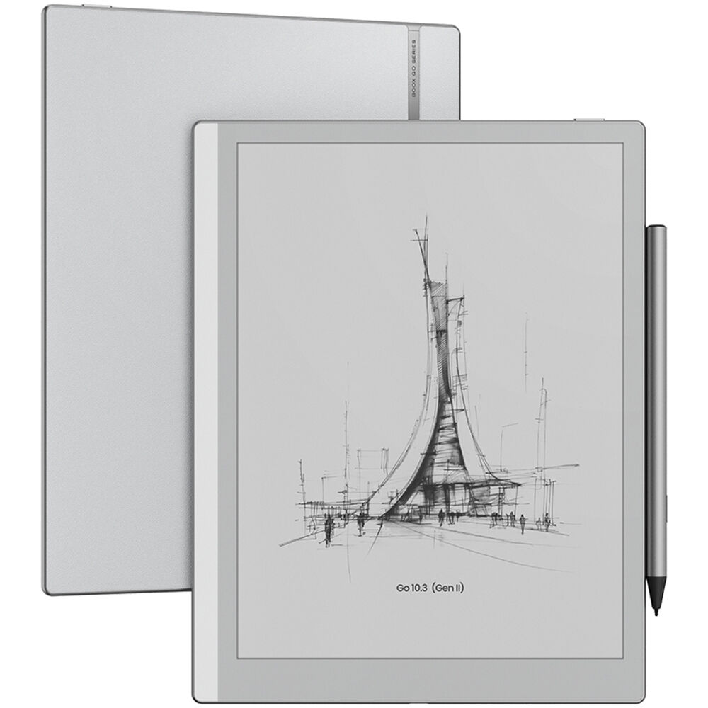 BOOX 10.3"" Go Gen 2 ePaper Tablet - Pantalla Táctil ePaper, 64GB Almacenamiento, Procesad