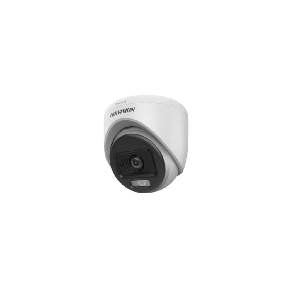 CAMARA HIKVISION TURRET 5MP COLORVU SMART HYBRID LIGHT IR 20M 2.8MM CON AUDIO