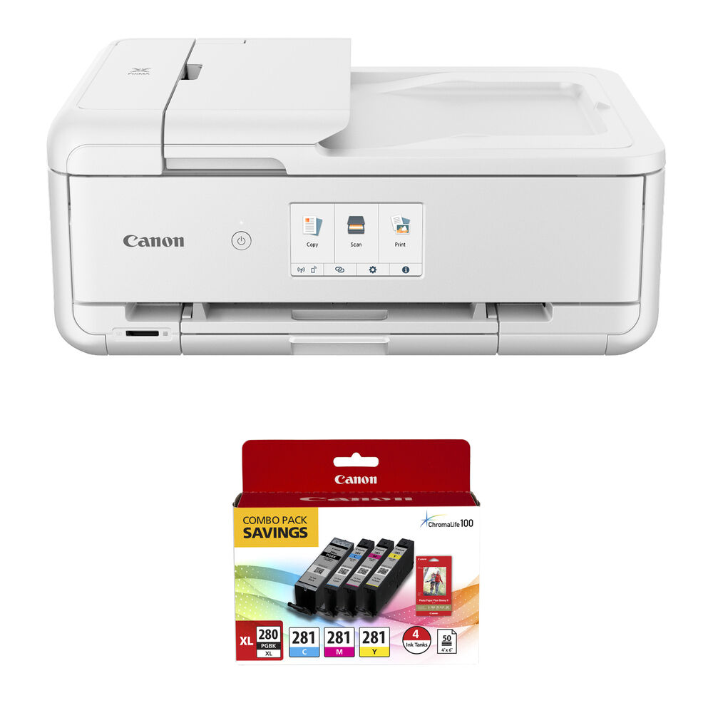 Canon Pixma TS9521Ca Impresora Multifuncional Inalámbrica con Resolución de 4800 x 1200