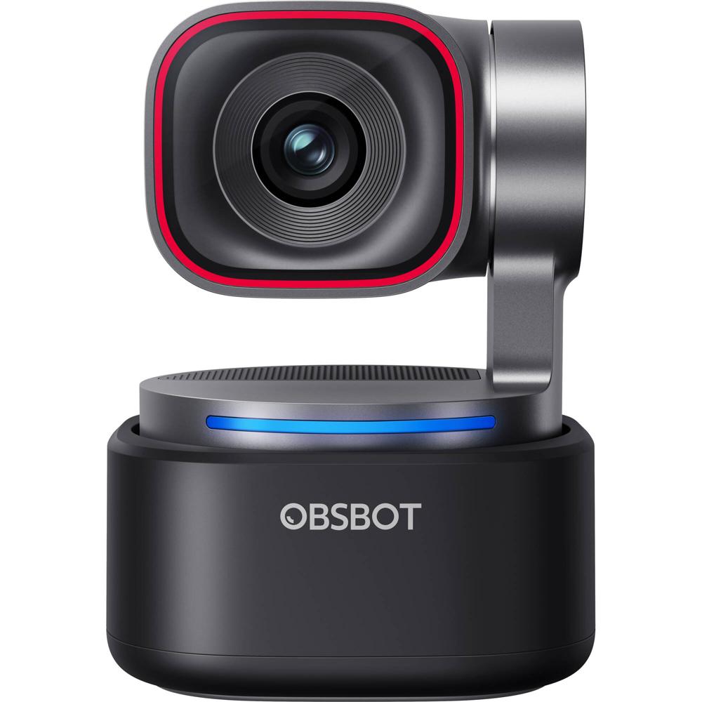 OBSBOT Tiny 3 Webcam 4K PTZ con Audio Espacial y Control por Gestos