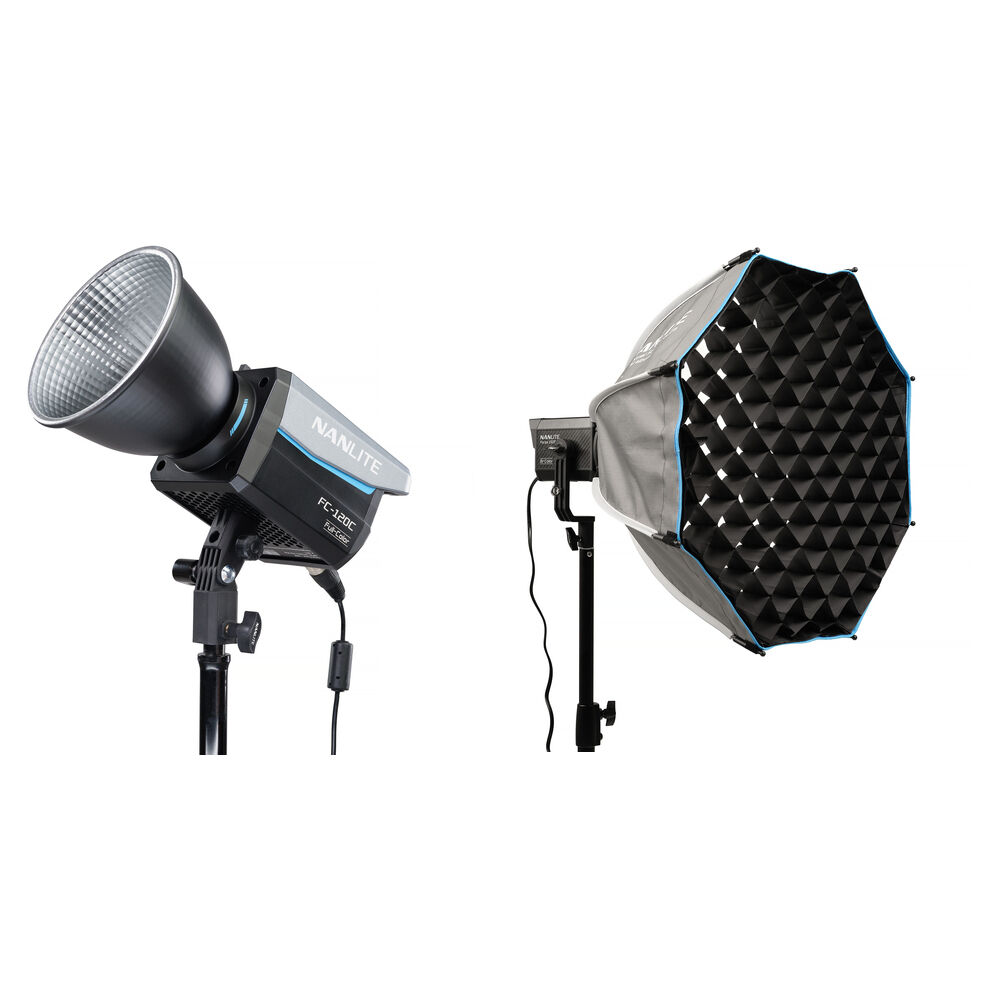 Nanlite FC120C Spotlight Kit con Softbox Octagonal RGB LED