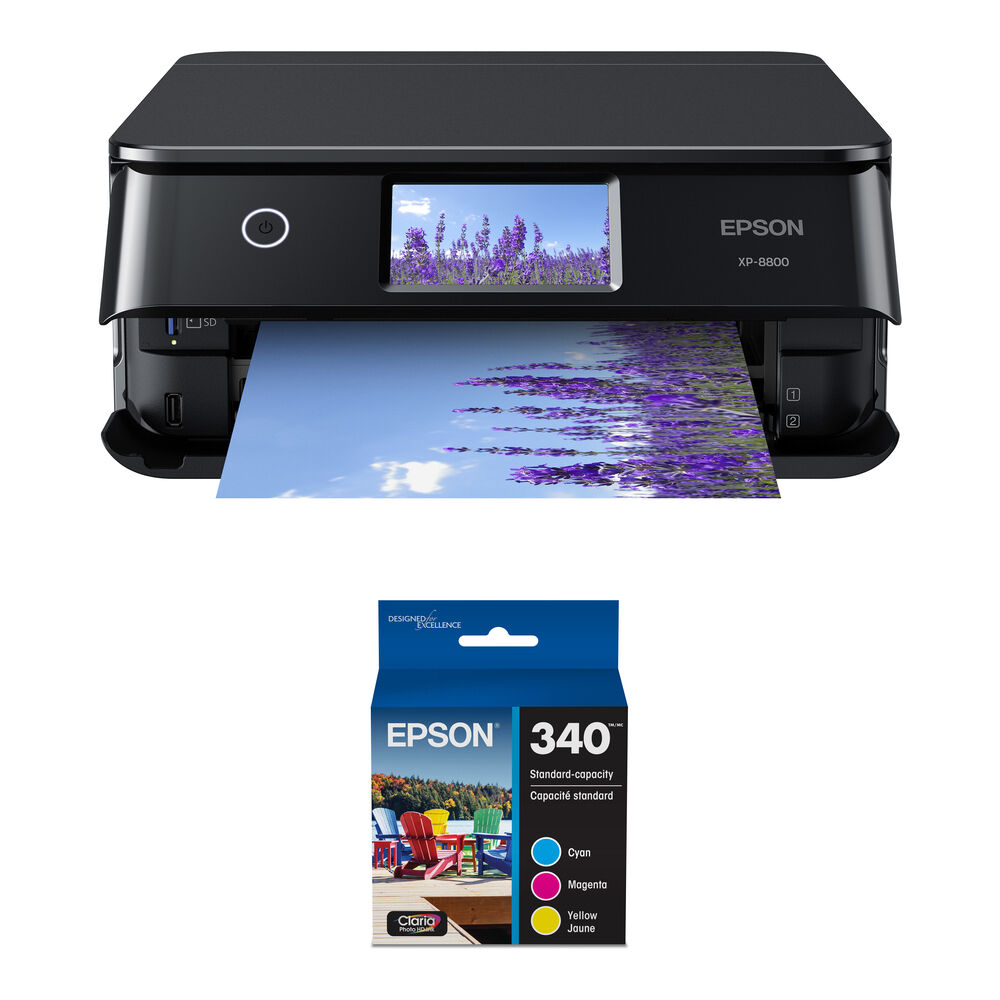 Epson Expression Photo XP-8800 Impresora Multifuncional Inalámbrica 6 Colores Claria Phot