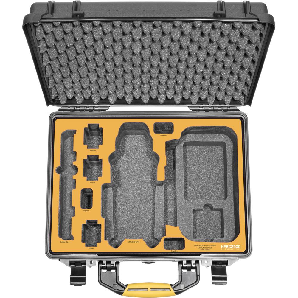 HPRC Funda Dura para DJI Matrice 4E/4T con Inserto de Espuma de Alta Densidad, IP67, Resis