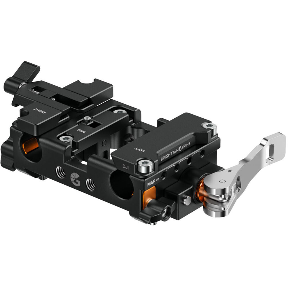 Bright Tangerine LeftField Mini Baseplate DJI Kit para Cámaras Canon (2.5 a 2.6"")