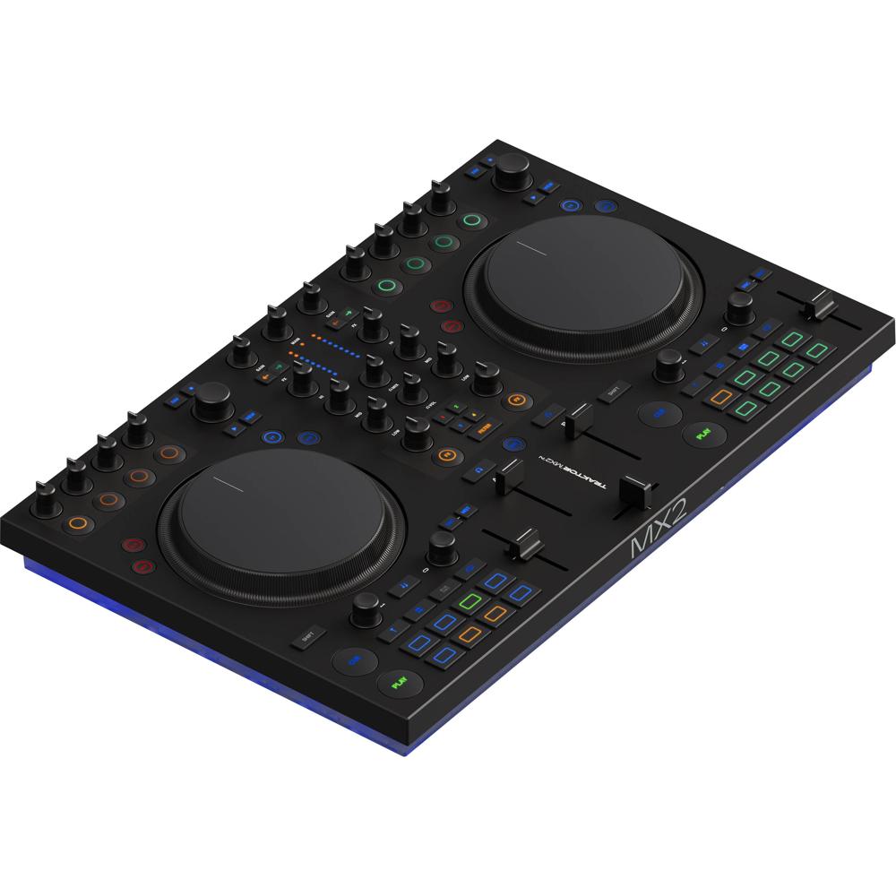 Native Instruments TRAKTOR MX2 Controlador DJ de 2 Canales con Jog Wheels de Precisión, 1