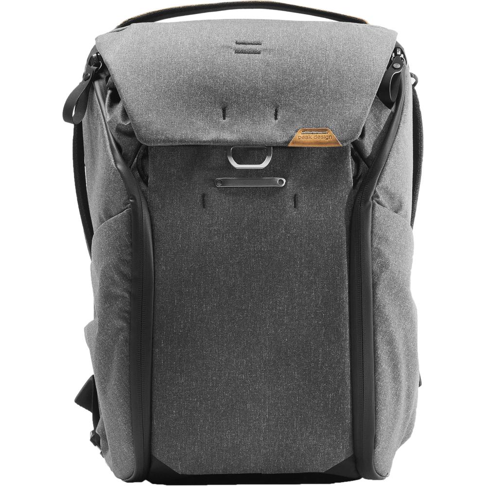 Peak Design Mochila Everyday 20L Charcoal - Ajustable, Divisores FlexFold, Resistente al A
